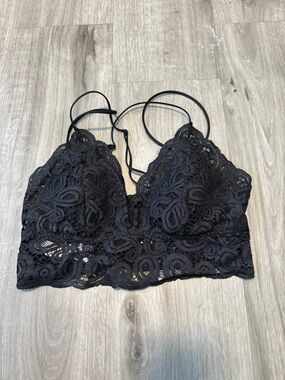 PINK VICTORIA SECRET | Black Lace Bralette🖤